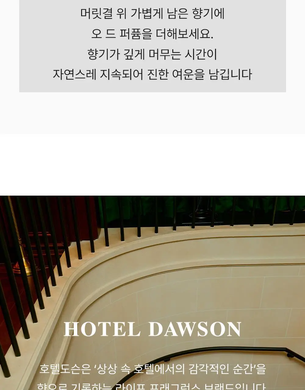 [올영ONLY] 호텔도슨 헤어퍼퓸 20ml 2종 택1+퍼퓸샤쉐 상세페이지 20